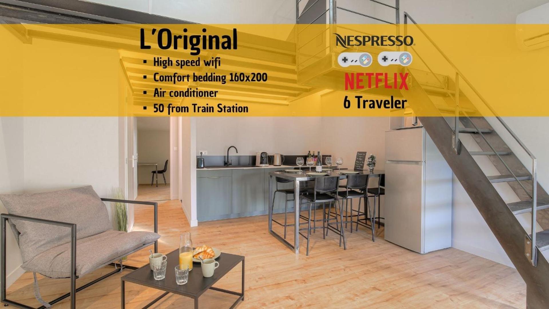 L Original - Travelhome - Free Wifi - 6 Travelers Villefranche-sur-Saône Εξωτερικό φωτογραφία