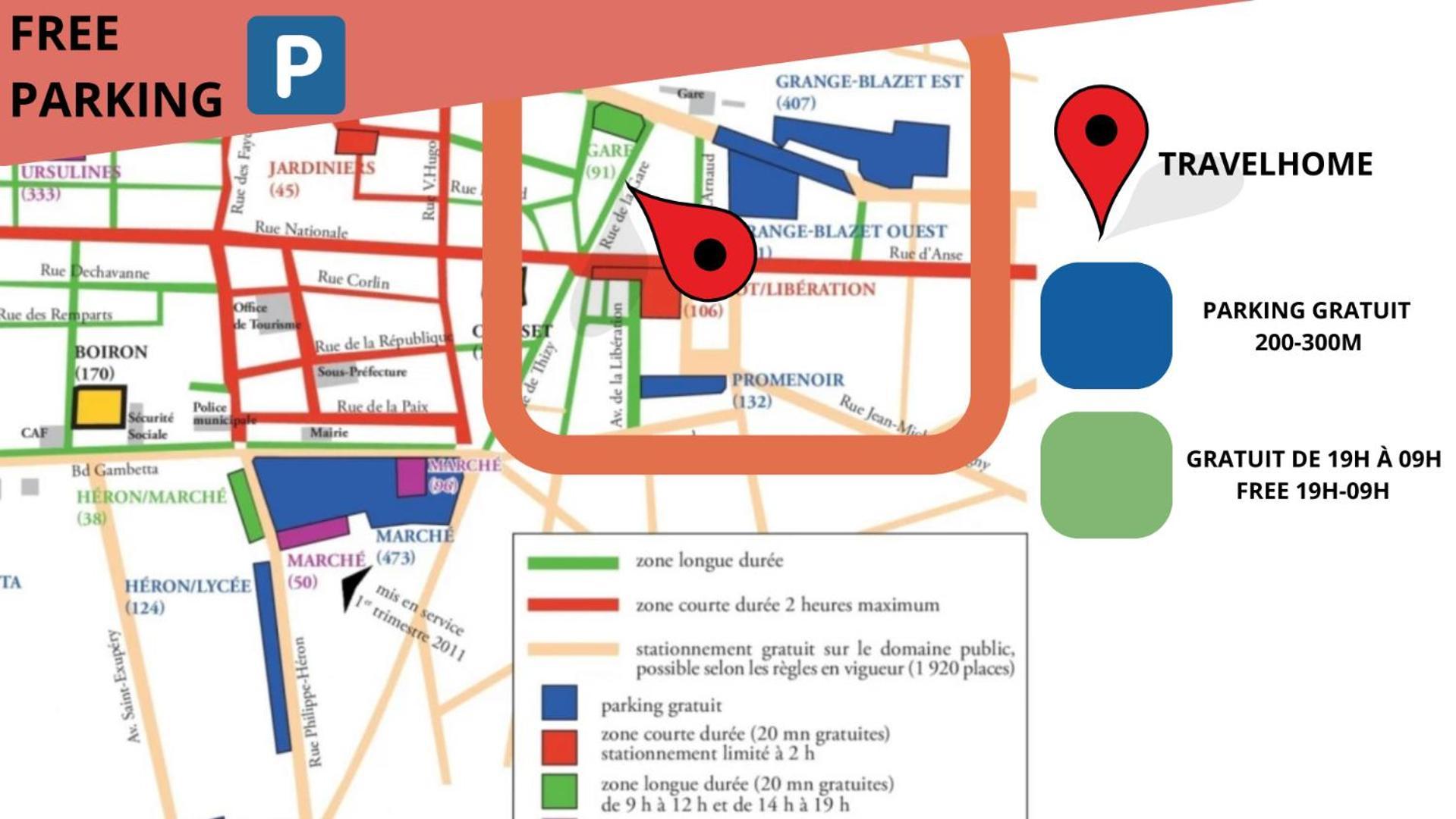 L Original - Travelhome - Free Wifi - 6 Travelers Villefranche-sur-Saône Εξωτερικό φωτογραφία